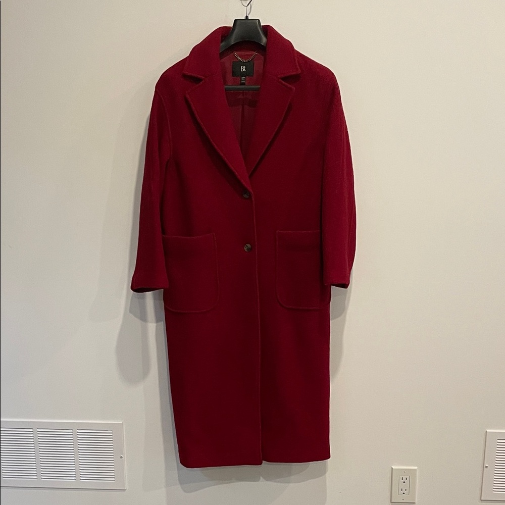 Banana Republic Petite Martina Wool Boucle Coat